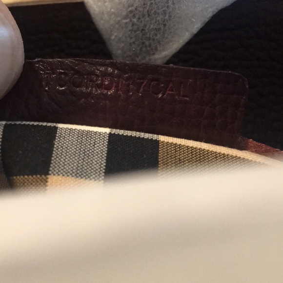 Sold on ♏️ NWT Burberry Mahogany Banner - Picture 3 of 8